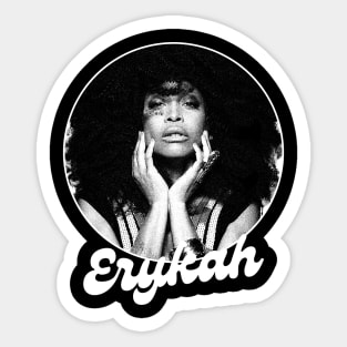 Erykah Badu Vintage Sticker